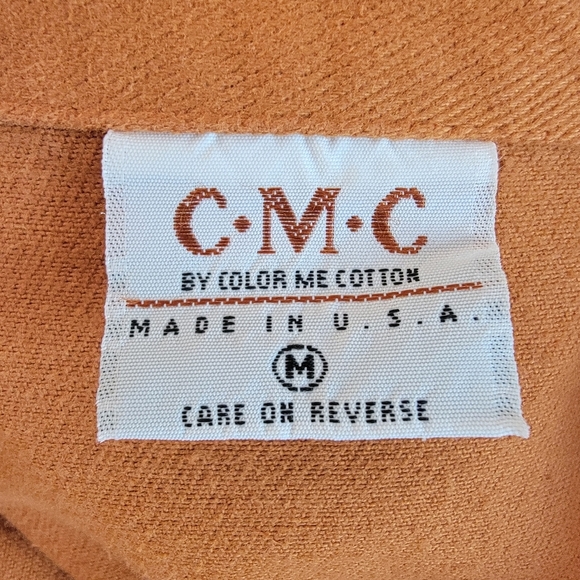 Color Me Cotton CMC Soft Full-Length Trench Coat SZ M Fall - Picture 7 of 8